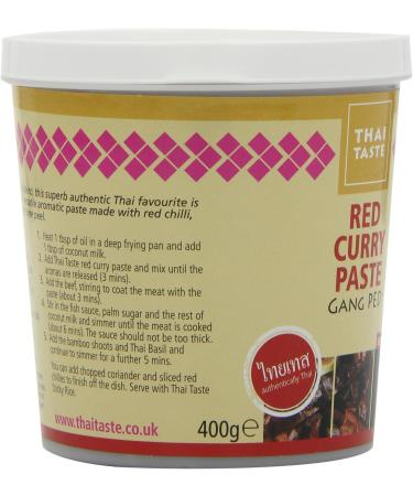 Thai Taste Rode Curry Pasta in Bad 400g - Buy Online on GoSupps.com