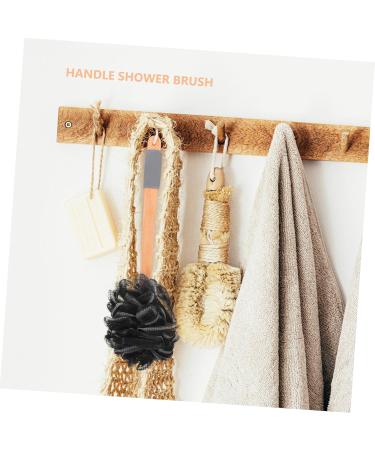 Charcoal Bath Ball & Long Handle Shower Sponge - Exfoliating Body Scrubber for Women & Adults | Skin Cleaning Essentials - Buy Online on GoSupps.com