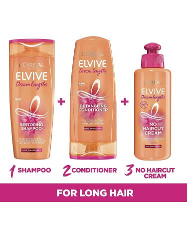 L'Oreal Elvive Dream Lengths Long Hair Mask 300ml - Nourishing Treatment for Long Damaged Hair - Buy Online on GoSupps.com