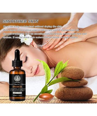 100% Pure Argan Oil for Massage & Skin Care | 30ml Carrier Oil - Nourish Hair & Skin | Buy Online - Buy Online on GoSupps.com