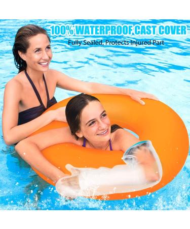 Waterproof Arm Cast Cover - Reusable Protector for Shower and Bathing - Buy Online on GoSupps.com