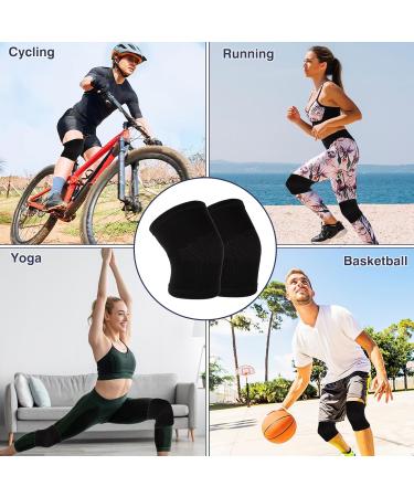 Kids Knee Sleeve Brace for Compression Support | Breathable Elastic Soft Protectors for Volleyball Football Dance Yoga Tennis & More - Ideal for Young Athletes (M - Buy Online on GoSupps.com