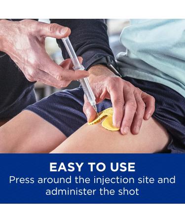 Bionix ShotBlocker - Minimize Pain from Injections at Home or On-The-Go - Safe & Easy-to-Use Reusable Alternative to Numbing Creams (5 Count) - Buy Online on GoSupps.com