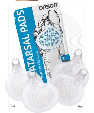 Metatarsal Pads for Women and Men - Soft Gel Foot Cushions for Ball of Foot - 2 Pairs for Foot Pain Relief - Buy Online on GoSupps.com