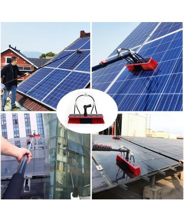36FT/10.8m Water Fed Pole & Backpack/Window Cleaning Telescopic Brush/Extendable Window Washer conservatory roof cleaner water fed pole Photovoltaic Panel Cleaning 35cm Brush Head 12M/39FT - Buy Online on GoSupps.com