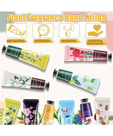 100 Pcs Bulk Hand Cream Gift Set - Plant Fruits Fragrance Hand Lotion for Women & Men | Ideal Bridesmaid & Christmas Stocking Stuffers | Mini Body Moisturizer for Dry Cracked Hands - Buy Online on GoSupps.com