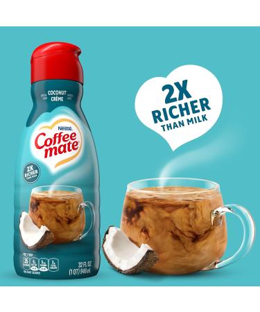 Nestle Coffee mate Coconut Creme Liquid Coffee Creamer 946ml - Dairy-Free & Delicious - Buy Online on GoSupps.com
