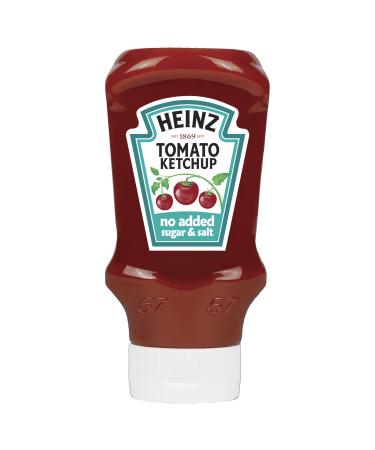 The Kraft Heinz Company Heinz Tomato Ketchup without added sugar and salt 425 g Pack of 10
