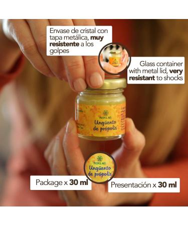 Propol-Mel - 10% Propolis Ointment - 30 ml - BIO. Propolis Cream. - Buy Online on GoSupps.com