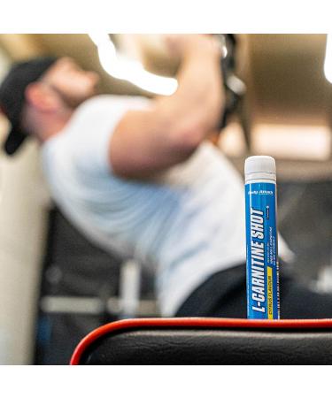 Body Attack L-Carnitine Shot - Lemon Flavor 20x 25ml 1000mg Pure Vegan Carnipure Boost Energy & Metabolism with 40mg Vitamin C - Buy Online on GoSupps.com