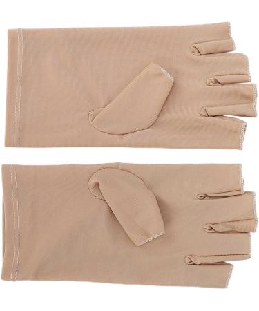Professional Fiber Cotton Anti UV Gloves Nail Art UV Shield Gloves Manicure ToolBeige Characteristic Nail Trimming Glove Can Successful Smooth to Hold Light Weight and in Small Acoutoi3kp1cxba5-13 - Buy Online on GoSupps.com