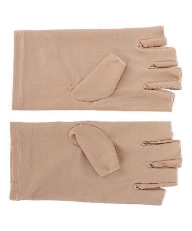 Protective Fiber Cotton Gloves Anti UV Shield Gloves for Nail Art Manicure Tool Protect Hands from Injury Premature Skin Aging Wrinkles and Thinning Suitable for Hiking Yinhingw0x82ib6gz-13