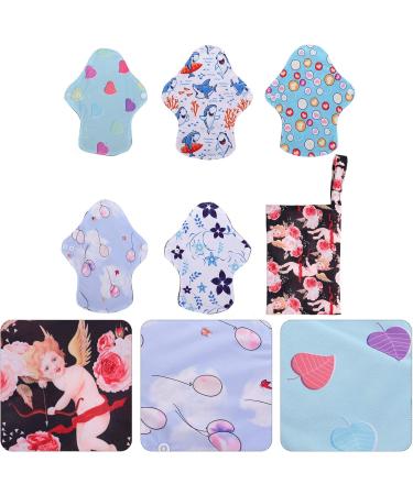 6 Pcs Reusable Bamboo Sanitary Pads | Fast Absorption & Eco-Friendly Safety for Women - Buy Online on GoSupps.com