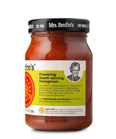 Mrs. Renfro's Medium Salsa 16 oz. 2-Pack - Non-GMO, Gluten-Free - Buy Online on GoSupps.com