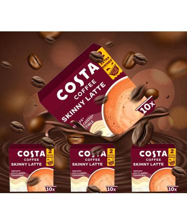 Costa Coffee Pods - Pick Any 2 Pack From 6 Flavours Including Costa Skinny Latte Pods Americano Pods Latte Pods Caramel Latte Pods Cappuccino & Flat white Coffee Pods - Buy Online on GoSupps.com