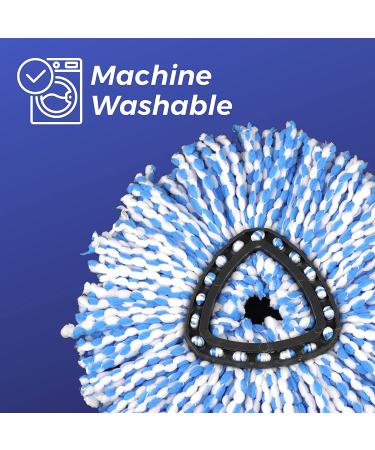 4 Pack Microfiber Mop Head Refills for Ocedar 2-Tank System - Rinse Cleaning, Compatible Replacement - Buy Online on GoSupps.com