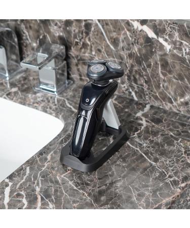 Linkidea Electric Razor Holder for Men - Folding Shaver Storage Stand & Shower Organizer Compatible with Philips 2400 Braun Series 3 5 6 - Stylish Black Design - Buy Online on GoSupps.com