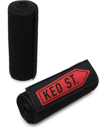KEO ST. Slackline Tree Protectors - Set of 2, 5 Ft Long for Slacklines, Hammocks, Ninjalines, Ziplines - Includes Drawstring Bag, Strong Hook and Loop Fastening - Buy Online on GoSupps.com