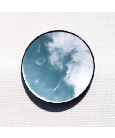 REVEL 12X Magnifying Makeup Mirror for Precise Tweezing and Blackhead Removal - Round with 2 Suction Cups - Buy Online on GoSupps.com