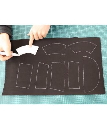 OISAKLD EVA Foam Sheet 2mm Black - 13.7 x 39 - 74 kg/m Density for Crafting and Cosplay - Buy Online on GoSupps.com
