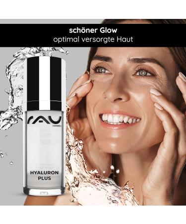 RAU Hyaluron Plus - Anti-Aging Hyaluronic Acid Gel Concentrate 1.01 FL. oz | Immediate Plumping Effect & Wrinkle Removal - Buy Online on GoSupps.com