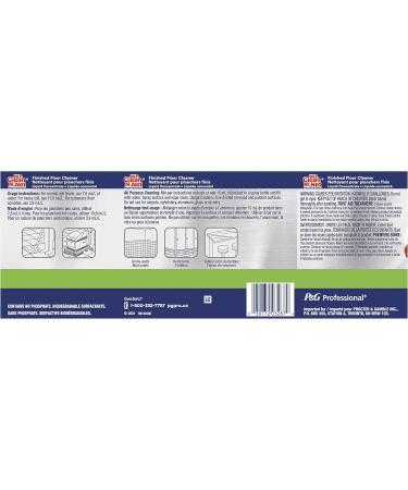 Mr. Clean Professional Finished Floor Cleaner for Commercial Use 3.78 L (Case of 3) Professional Floor Cleaner - Buy Online on GoSupps.com
