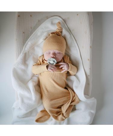 mushie Baby Hooded Towel | Organic Cotton (Pearl) - Buy Online on GoSupps.com