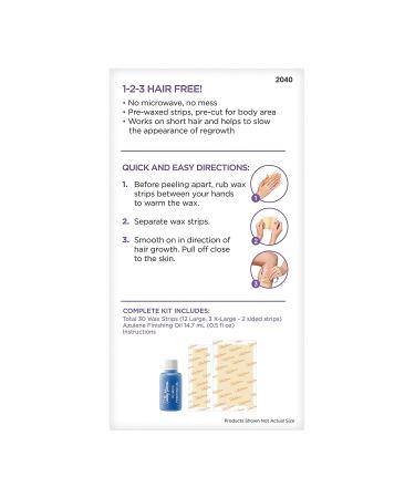 Sally Hansen Hair Remover Kit - Quick and Easy Wax Strip Kit (1 Count, Packaging May Vary) - Buy Online on GoSupps.com