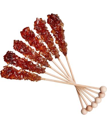 FRUTEG Brown Candi Sugar Sticks - 100 Pieces | Perfect for Tea | East Friesen Tea Sugar | Brown Kandis Sticks - Buy Online on GoSupps.com