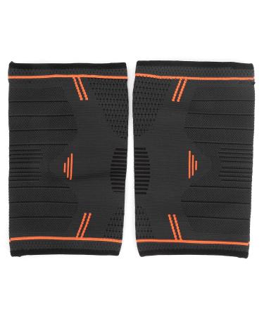 Knee Compression Sleeve & Sport Knee Brace All-Around Protection for Men | Outdoor Activity Orange - Buy Online on GoSupps.com