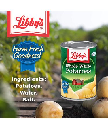Libby's Whole White Potatoes 15oz Cans - Pack of 12 | Premium Quality - Buy Online on GoSupps.com
