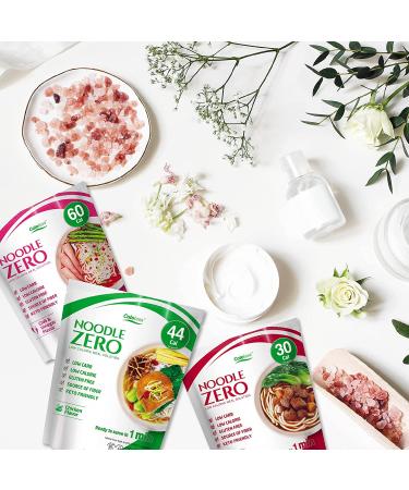 Caloless Konjac Shirataki Noodles 6-Pack - Low Calorie Healthy Food Variety Pack (Chicken/Beef/Chilli & Vinegar) - Gluten Free, Keto Snacks, Non-GMO, Low Carbs, Glucomannan Diabetic Noodle Pasta - Buy Online on GoSupps.com