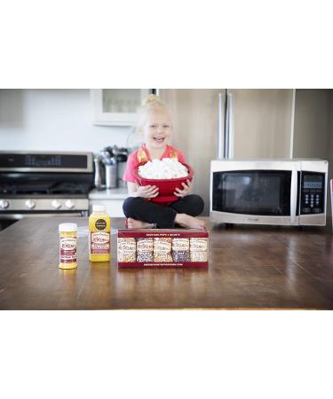 Amish Country Popcorn Gift Set - 10 Assorted 4oz Kernels with Recipe Guide - Buy Online on GoSupps.com