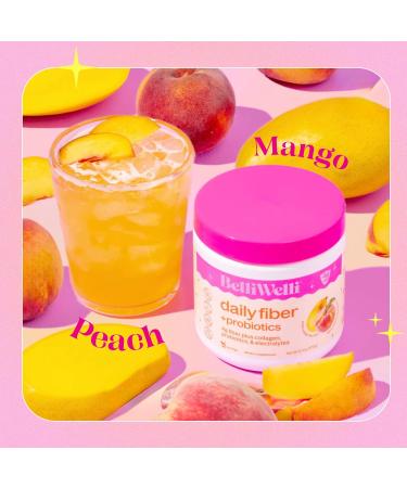 Daily Fiber Supplement Bundle with Collagen Probiotics Electrolytes & Hydration Support - Cucumber Lime Mint & Peach Mango Flavors - Promotes Digestive Skin Health Gut Balance - 32 Servings - Buy Online on GoSupps.com