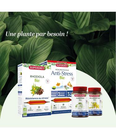 SUPERDIET - GRIFFONIA - Naturopathy - Good mood and good mood - Made in France - 40 capsules - Buy Online on GoSupps.com