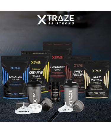 XTRAZE Caffeine Tablets 200mg in High Dose - 100 Capsules for 100 Days of Continuous Care - German Quality Natural Anhydrous Caffeine Tablets Without Unnecessary Additives Pure Caffeine Pills - Buy Online on GoSupps.com