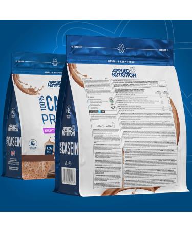 Applied Nutrition Casein Protein Powder - Micellar Casein Supplement Slow Release Protein (900g - 30 Servings) (Chocolate Cream) Chocolate Cream 900g (Pack of 1) - Buy Online on GoSupps.com