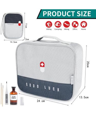 Bbjinronjy Travel Pharmacy Pocket: Portable Medication Bag Set for Travel Camping & Hiking - Perfect for All Ages - Buy Online on GoSupps.com