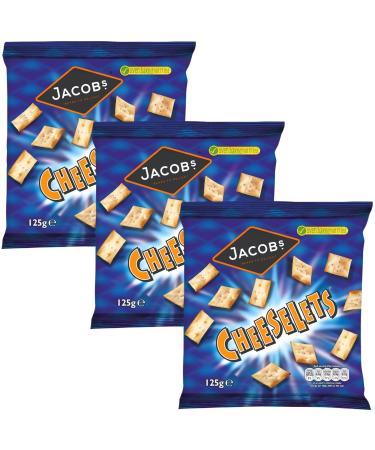 Snack Variety Pack Consisting of Jacob's Cheeselets 125g (Pack of 3) - Buy Online on GoSupps.com