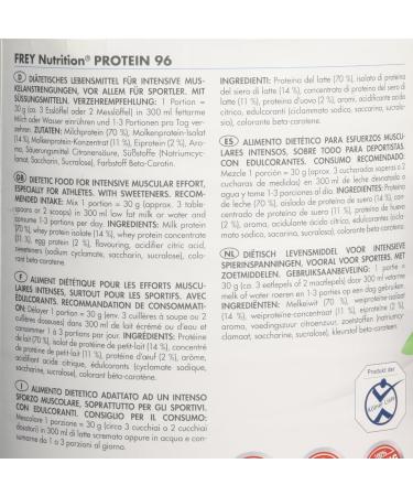 Buy Frey Nutrition Protein 96 (2.3 kg Can) - Peach-Apricot Flavor | Best International Shipping - Buy Online on GoSupps.com
