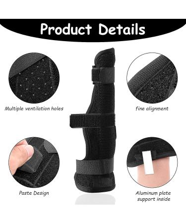 Adjustable DSL SQD Finger Rail for Ring & Small Fingers - Metacarpal Support for Boxer Fractures & Arthritis - Medium Hand Size - Buy Online on GoSupps.com