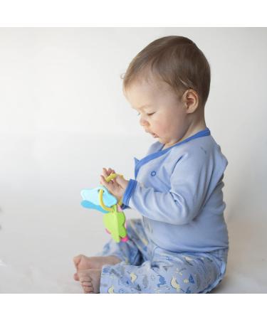 Green Sprouts Teething Keys | Safe, Durable Rattle for Teething & Learning - Buy Online on GoSupps.com
