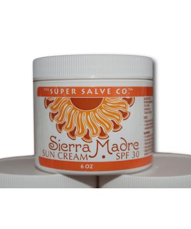 SUPER SALVE Sierra Madre Sun Cream  6 OZ 6 Ounce (Pack of 1)