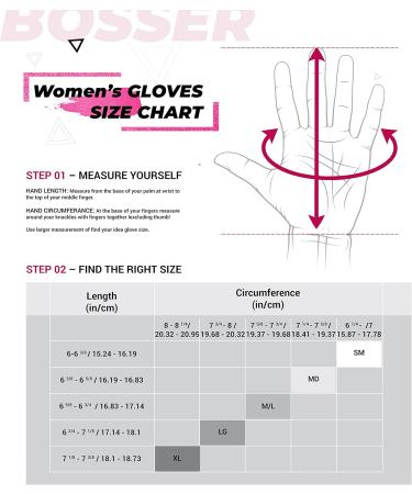 BOSSER Women's Leather & Elastane Golf Gloves - Right-Handed (Left Hand) - Ergonomic Fit - Size M - International Shipping Available - Buy Online on GoSupps.com