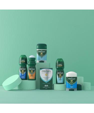 Mitchum Men Triple Odor Defense Deodorant Stick & Antiperspirant 41g - Clean Control - Dermatologist Tested - Pack of 1 - Buy Online on GoSupps.com