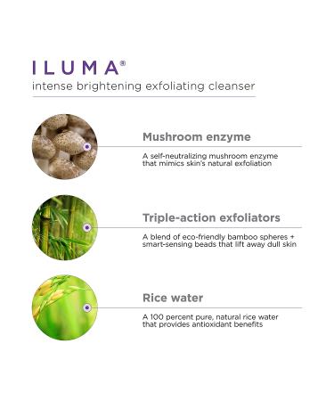 Image Skincare Iluma Intense Brightening Exfoliating Cleanser 4 oz | Brighten and Exfoliate Skin - Buy Online on GoSupps.com