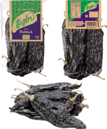 Go2 Groceries Mexican Spice Set: Tajin Dried Chillies Ancho Guajillo Pasilla (3x75G) with Recipe Card - Buy Online on GoSupps.com