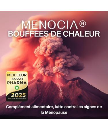 Menocia Hot Flashes 30 Capsules - Menopause Dietary Supplement - Reduces Hot Flashes Night Sweats Fatigue*** - Laboratory CCD - Buy Online on GoSupps.com