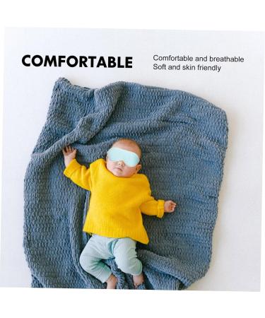 GLEAVI 6 Pcs Baby Eye Masks - Comfortable Travel & Sleep Blindfolds for Kids & Newborns | Pumpkin Leaf Design - Buy Online on GoSupps.com
