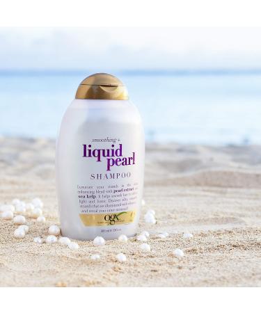 OGX Smoothing + Liquid Pearl Shampoo 13oz - Nourishing Haircare - Buy Online on GoSupps.com